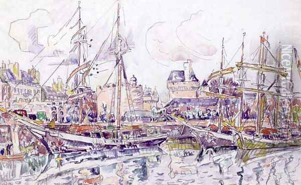 St. Malo, 1930 Oil Painting - Paul Signac