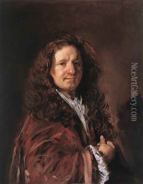 Portrait of a Man 1660-66 Oil Painting - Frans Hals