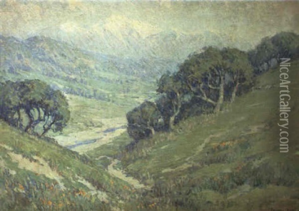 California Oil Painting - Benjamin Chambers Brown