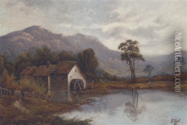 The Cottage Oil Painting - Octavius Thomas Clark