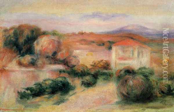 White Houses Oil Painting - Pierre Auguste Renoir