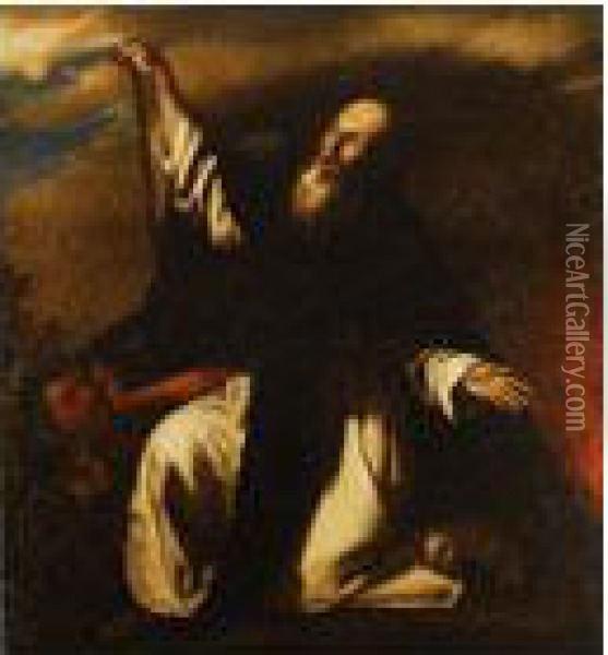 San Antonio Abad Oil Painting - Jusepe de Ribera