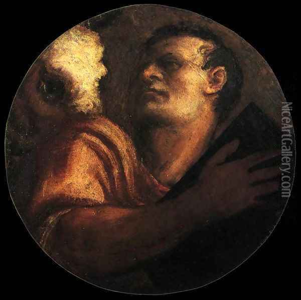 St Luke 2 Oil Painting - Tiziano Vecellio (Titian)