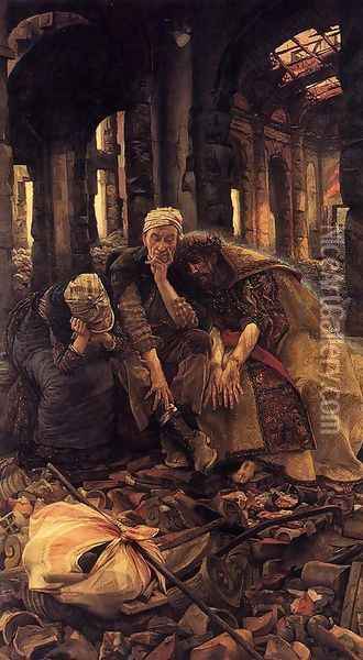 Ruins (Voices Within) Oil Painting - James Jacques Joseph Tissot