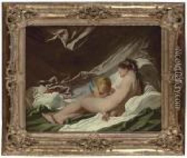 The Sleep Of Venus Oil Painting - Francois Boucher