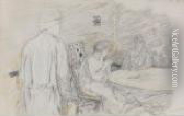 Le Permissionnaire Oil Painting - Pierre Bonnard