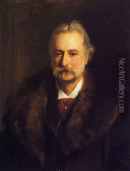 Sir George Lewis Oil Painting - John Singer Sargent