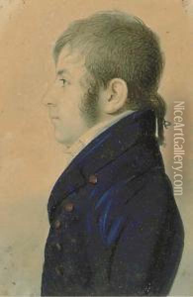 Portrait Of Henry Lunt, Jr. Oil Painting - Raphaelle Peale