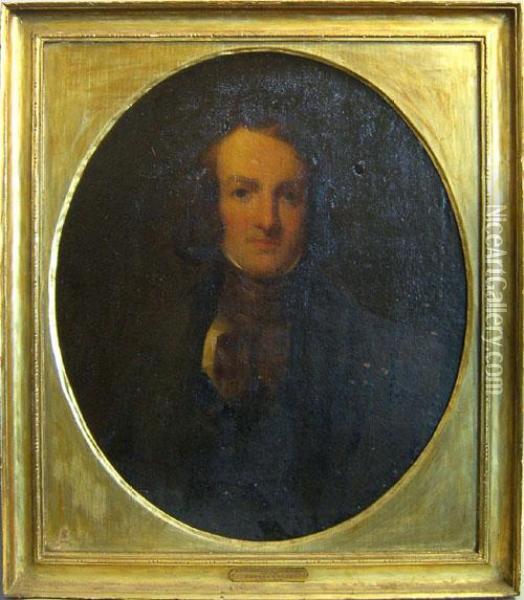 Portrait Of Henry Wadsworth Longfellow Oil Painting - Thomas Sully