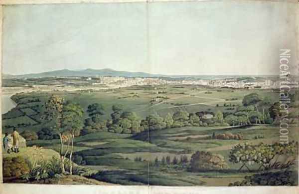 View of Rome from Monte Mario Oil Painting - Middleton, J.T.