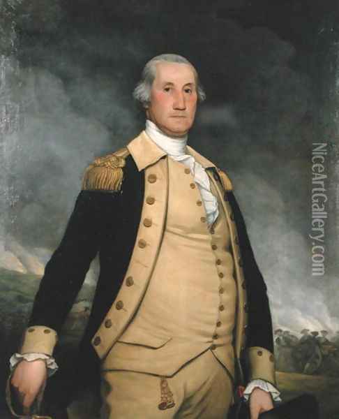 George Washington 2 Oil Painting - Josepf Wright Of Derby