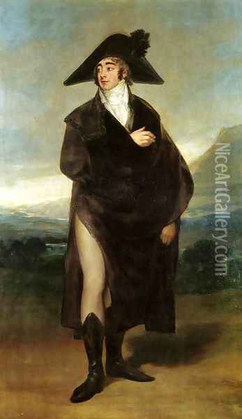 Count Fernan Nunez Oil Painting - Francisco De Goya y Lucientes