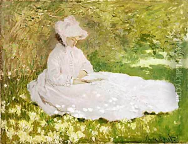 Springtime 2 Oil Painting - Claude Oscar Monet