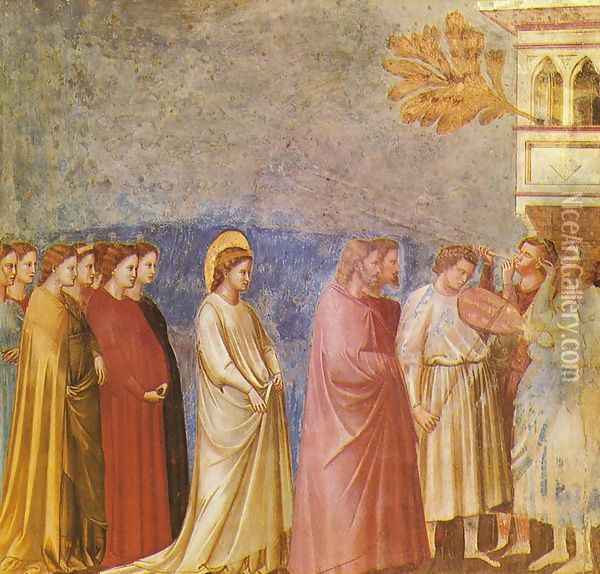 Scrovegni 13 Oil Painting - Giotto Di Bondone