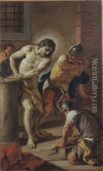 Flagellazione Di Cristo Oil Painting - Francesco de Mura