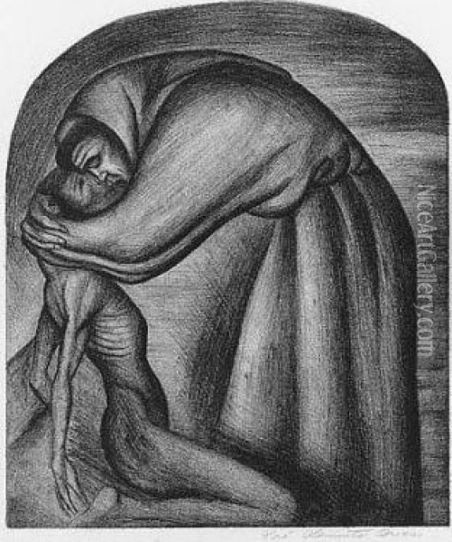 The Franciscan (h. 2) Oil Painting - Jose Clemente Orozco