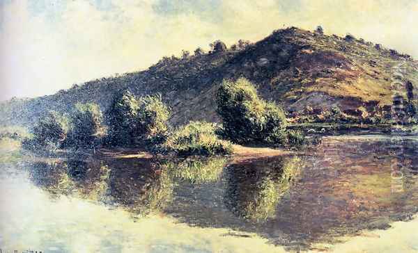 The Seine At Port-Villez 2 Oil Painting - Claude Oscar Monet