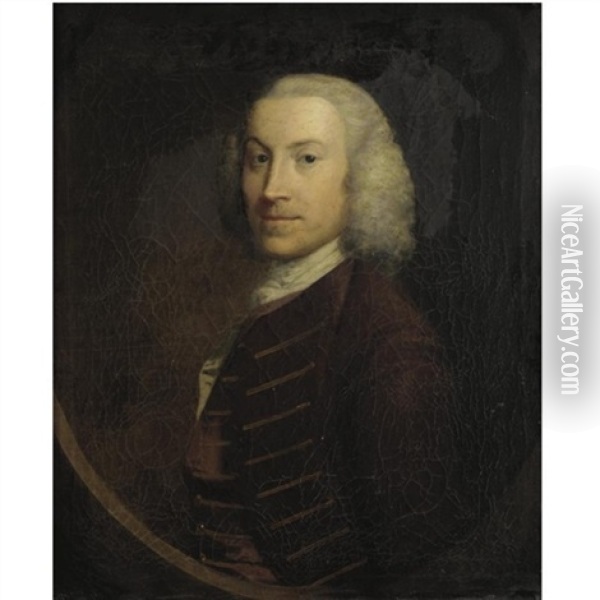 Portrait Of Richard Doidge Oil Painting - James (Thomas J.) Northcote