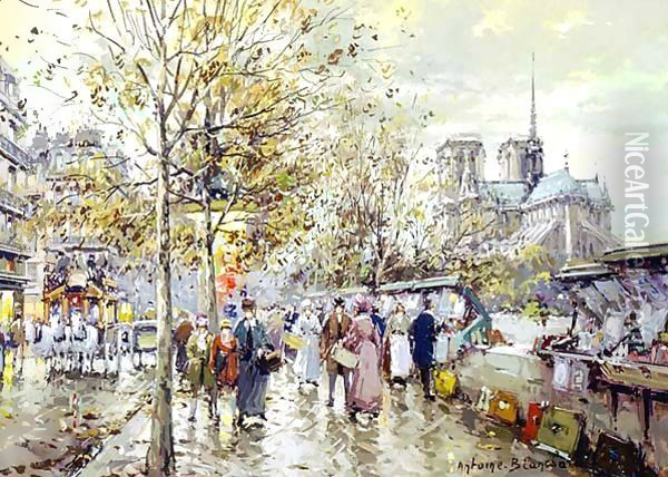 Notre Dame2 Oil Painting - Agost Benkhard