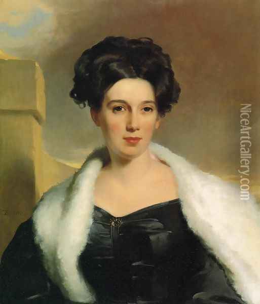 Mary Anne Heide Norris Oil Painting - Thomas Sully