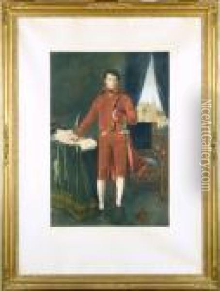 Napoleon Oil Painting - Jean Auguste Dominique Ingres