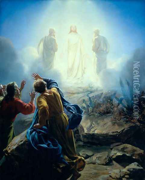 The Transfiguration Oil Painting - Carl Heinrich Bloch