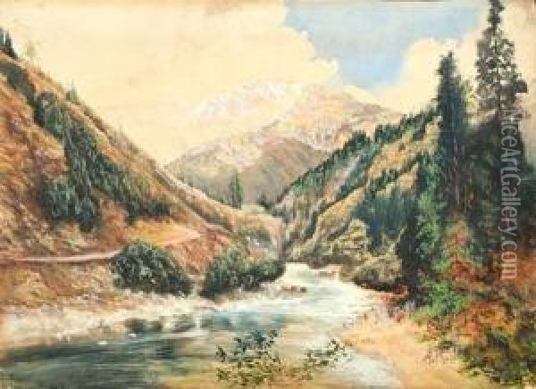Landscape Oil Painting - Abalal Rahiman