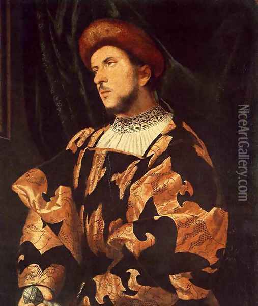 Portrait of a Man 1516-19 Oil Painting - Gerolamo Romanino