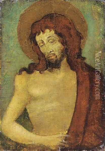 Christ Oil Painting - Taddeo Gaddi
