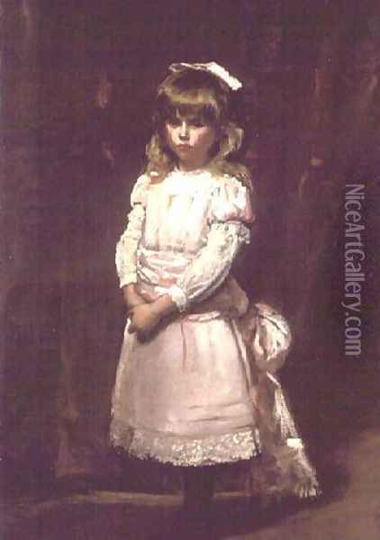 Cornelia Martin, later Countess of Craven Oil Painting - Carolus (Charles Auguste Emile) Duran
