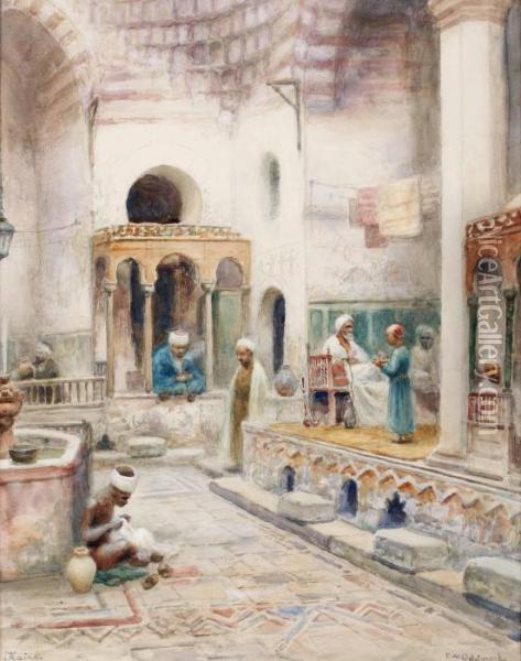 Kairo Oil Painting - Frans Wilhelm Odelmark