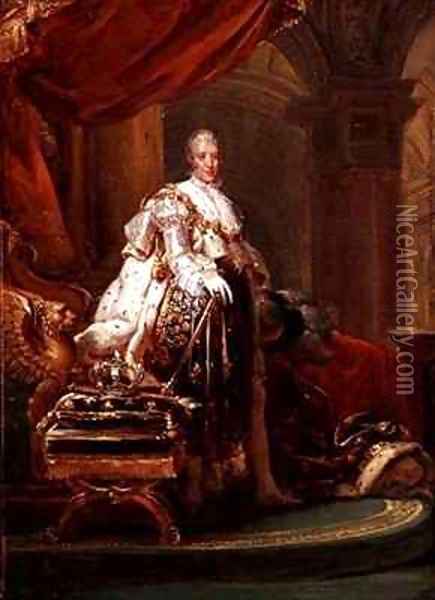 Charles X 1757-1836 Oil Painting - Baron Francois Gerard