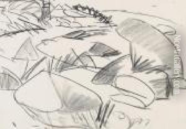 Steine An Derfehmarnkuste Oil Painting - Ernst Ludwig Kirchner