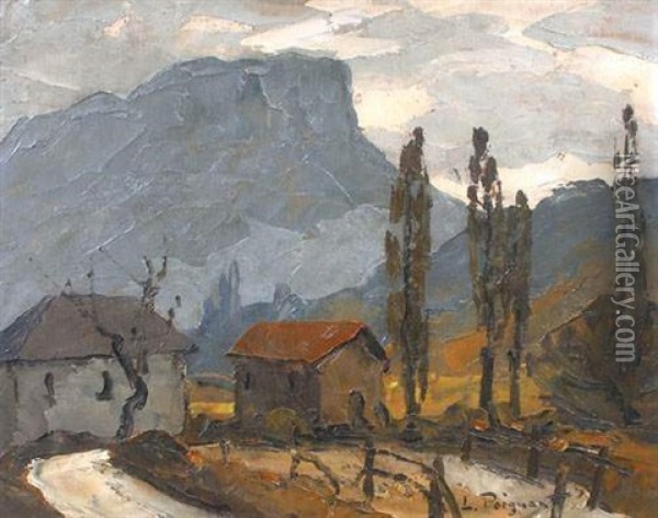Le Granier Oil Painting - Lucien Poignant