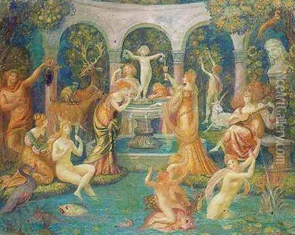 The Bath of Youthfulness Oil Painting - Armand Point