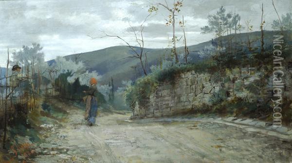 Scena Agreste Oil Painting - Jean, Giovanni Lessi