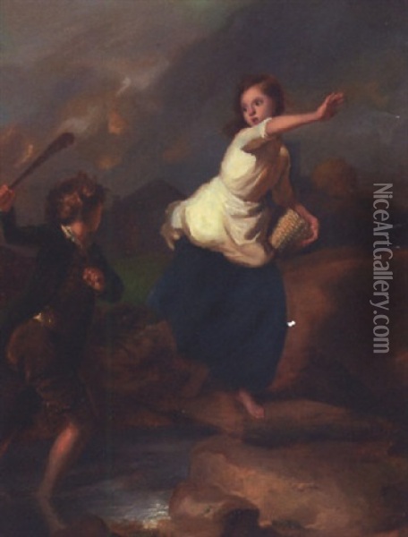 The Little Assassin Oil Painting - Richard Morton Paye