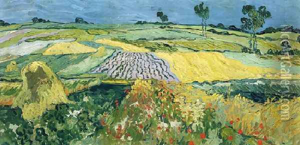 Wheatfields Oil Painting - Vincent Van Gogh