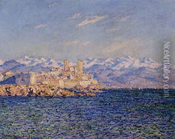 Antibes Afternoon Effect Oil Painting - Claude Oscar Monet
