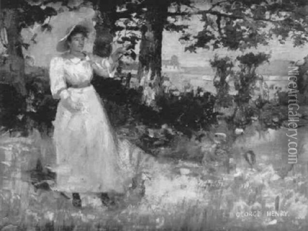 Summer Oil Painting - George Henry