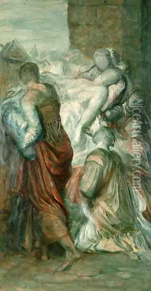 Lady Godiva Oil Painting - George Frederick Watts