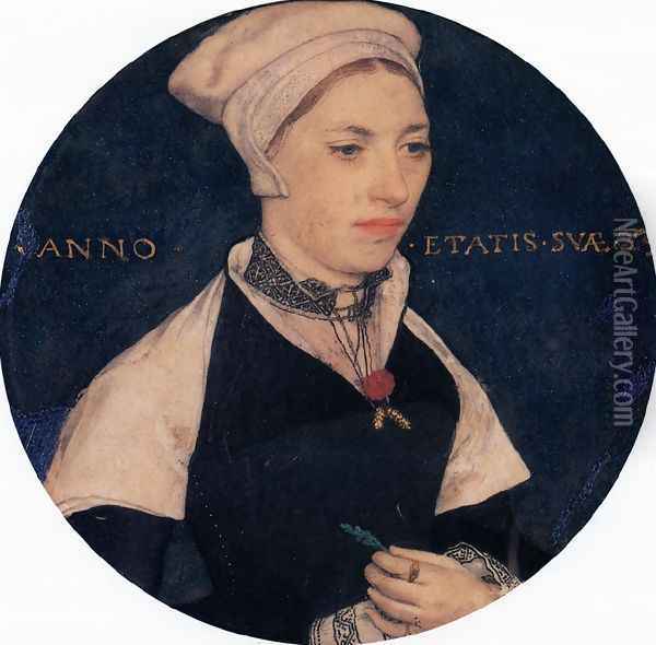 Mrs. Pemberton Oil Painting - Hans Holbein the Younger
