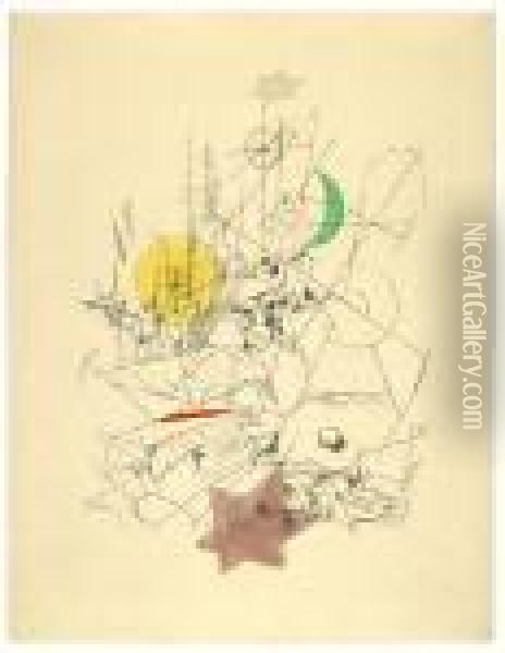 Zerstorung Und Hoffnung Oil Painting - Paul Klee