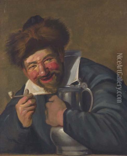 Le Joyeux Buveur Oil Painting - Frans Hals