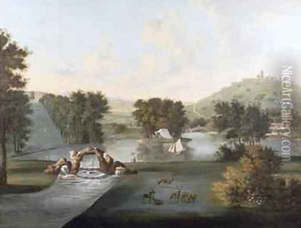 West Wycombe Park 2 Oil Painting - William Hannan