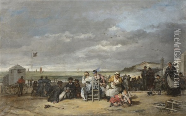 Soldat Fumant Oil Painting - Ernest Meissonier