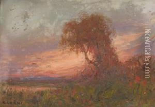 Romantic Landscape Oil Painting - Kimon Loghi