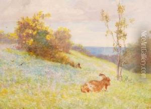 L Pocock Oil Painting - Lexden Lewis Pocock