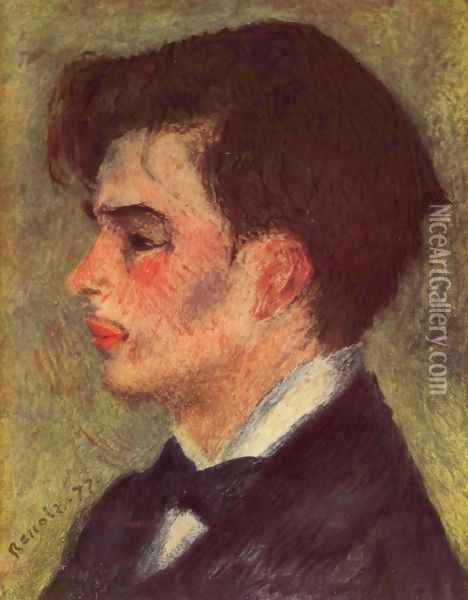 Portrait of the Georges River Oil Painting - Pierre Auguste Renoir