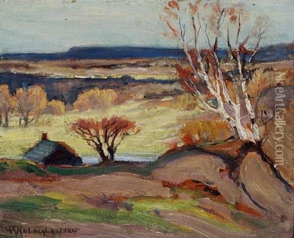 Lambton Heights Oil Painting - George Arthur Kulmala